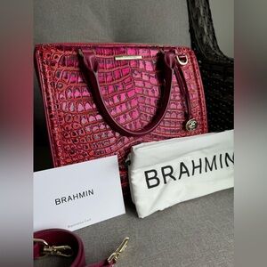 SOLD Brahmin Caroline Pomegranate Amalthea